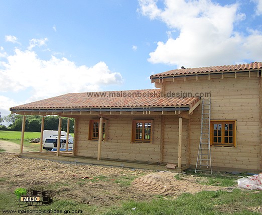 chantier maison bois charente