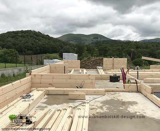 chantier maison bois pays basque