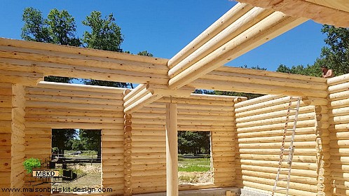 constructeur maison bois rondins