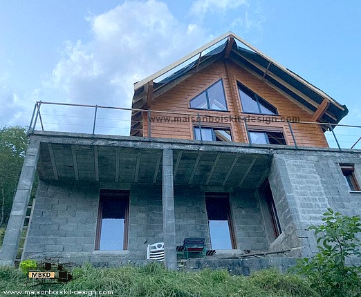 construction maison en bois Pyrenees