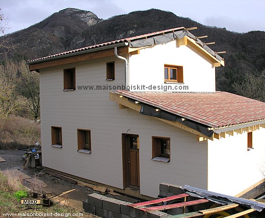 construction maison ossature bois Alpes Provence