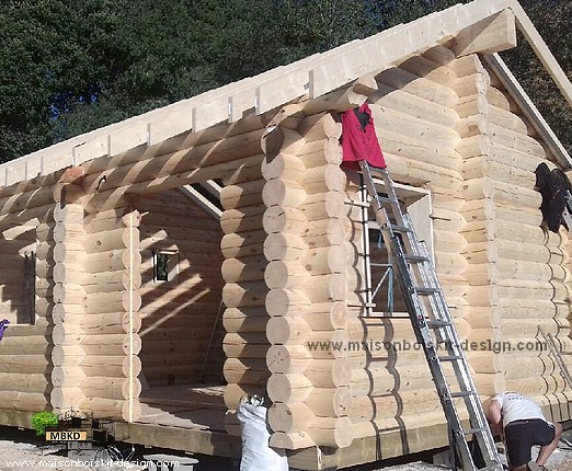 construction maison rondins Corse construction maison rondins corse