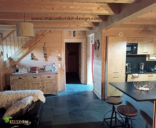 décoration chalet bois