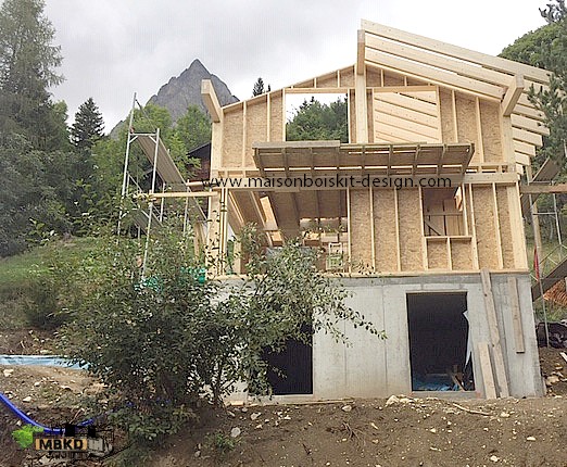 kit chalet en bois