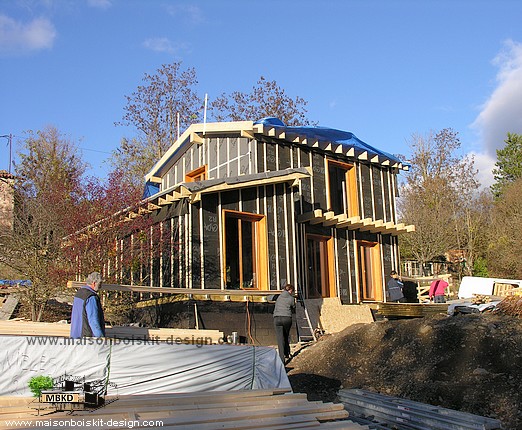 kit de maison en ossature bois