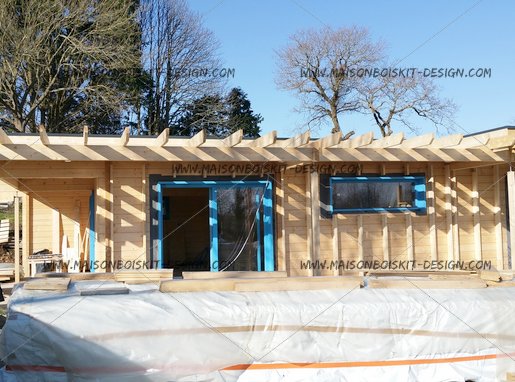 kit maison bois contemporaine 3 chambres kit maison bois contemporaine 3 chambres