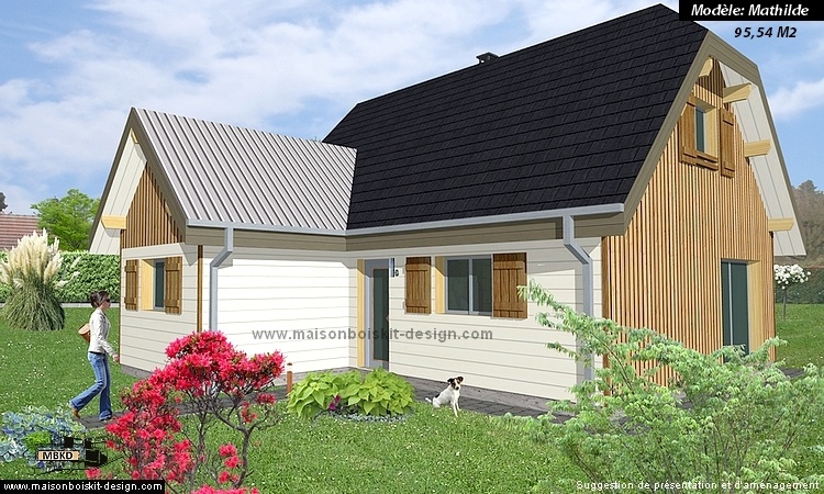 maison bois en kit moderne