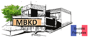 Maison bois kit design logo