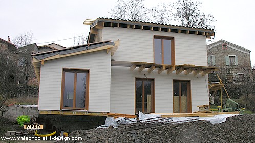 maison ossature bois batiments de france