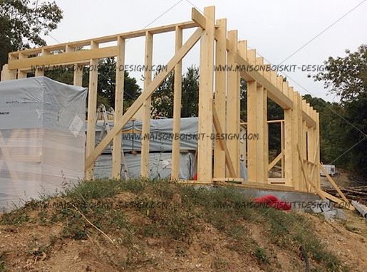maison ossature bois en kit