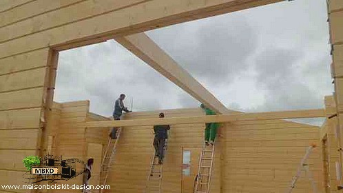 panne maison bois