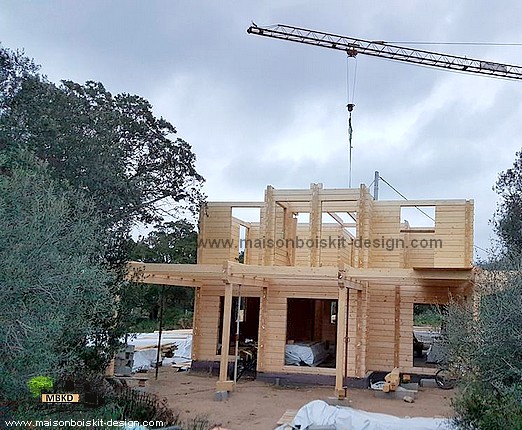 photo chantier maison bois kit photo chantier maison bois kit