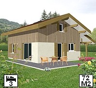 kit chalet en bois