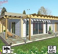 maison bois kit design