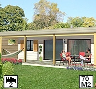 maison ossature bois préfabriquée en kit